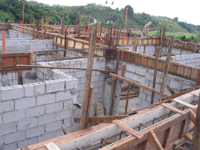 Pouring The 2nd Floor And Roof Beams Eugene T Mangubat Associates